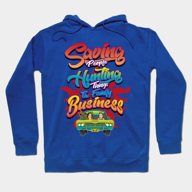 The Family Business Hoodie by HappyLlama